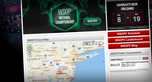 WSOP National Championship event schedule